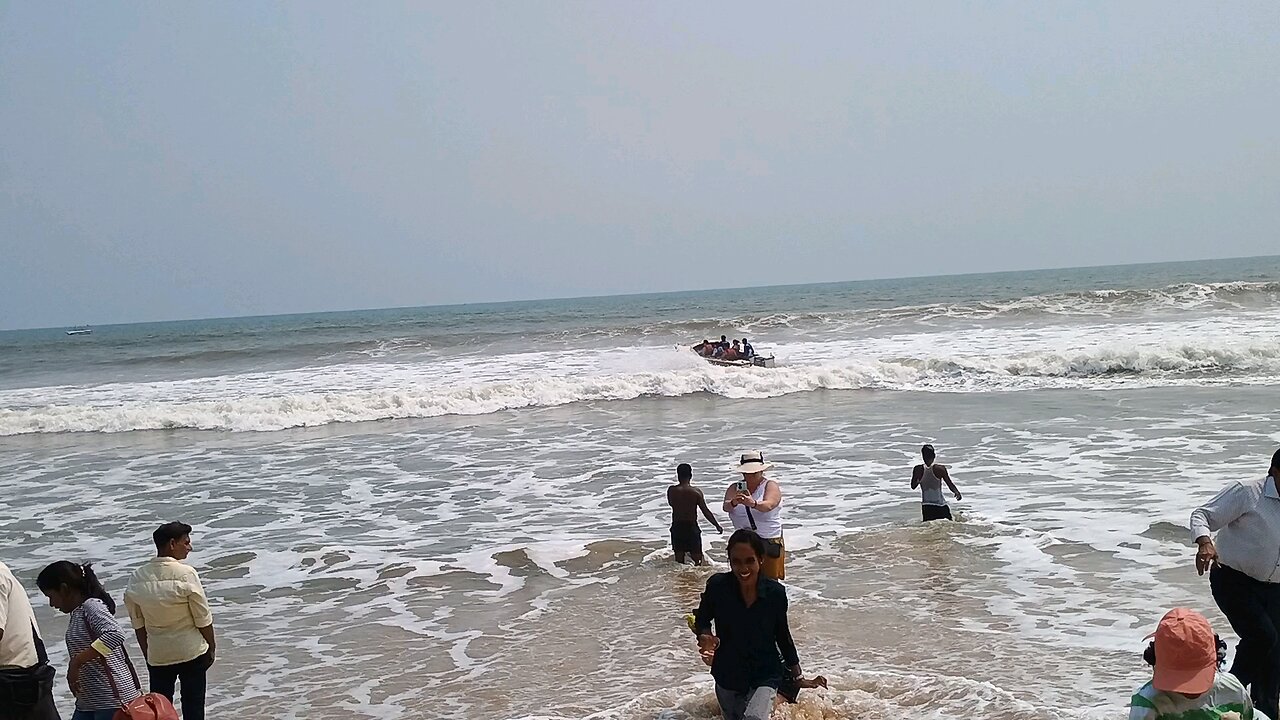 this beautiful day for chandrabhaga beach