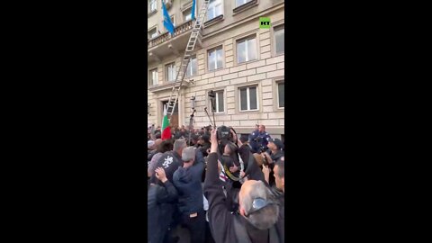 A rally is taking place in Sofia against attempts to drag Bulgaria into the Ukrainian crisis