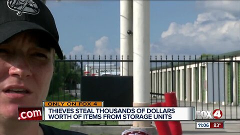 Two storage units broken into in Cape Coral, valuable items stolen
