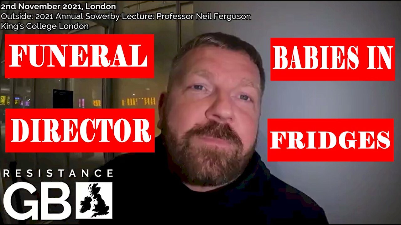 SHOCKING REALITY OF GENOCIDE TAKING PLACE FUNERAL DIRECTOR I JUST SEE THE DEAD BABIES IN THE FRIDGES