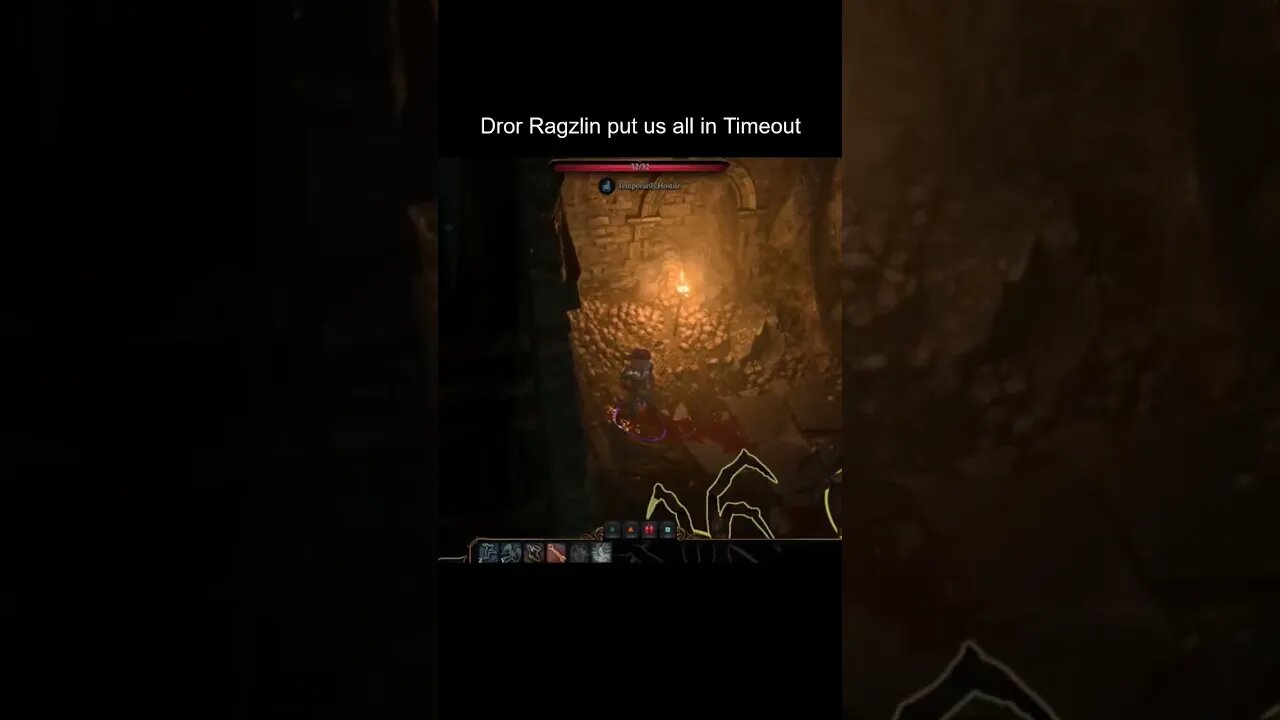 Not The Spider Pit! 🕷 Baldur's Gate 3 #gameplay #Streamer #letsplay #Shorts