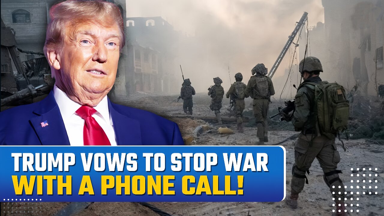 Trump Claims He Could Have Stopped War with a Single Phone Call!