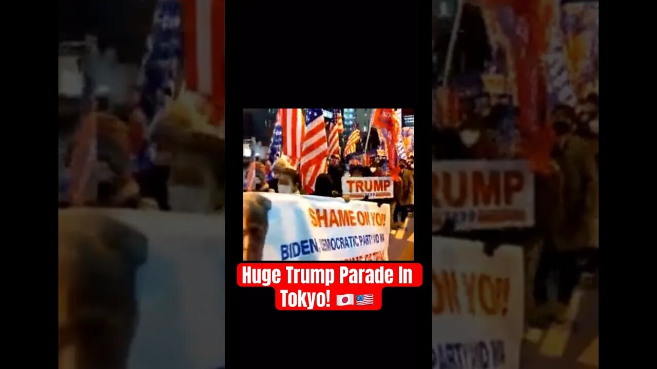 Massive Parade Supporting Donald Trump #shorts #trump