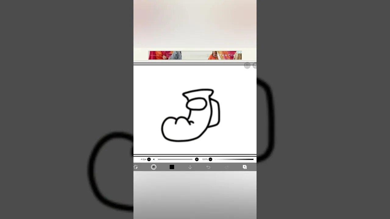 Drawing Alphabet Lore but Everyone is Sus | J #shorts