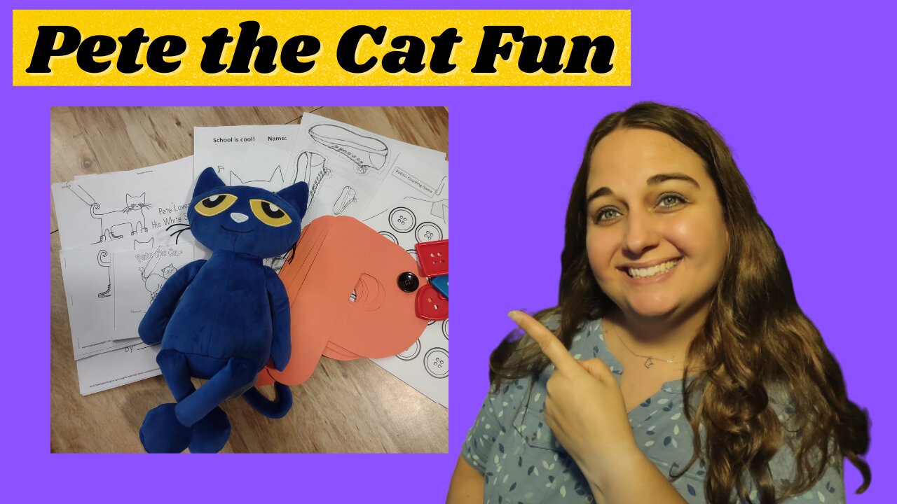 Pete the Cat Learning Activities