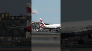 Gibraltar Airport; British Airways Touchdown