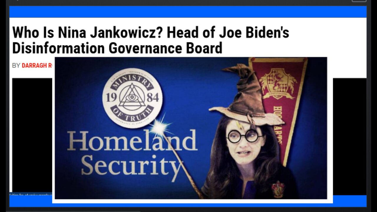 Meet Joe Biden's New Disinfo Czar Nina Jankowicz - Her Old Band Sang Songs About Harry Potter's Penis