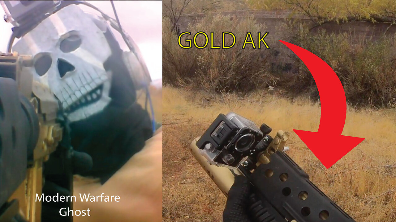 Airsoft: MW Ghost Gold AK Variant