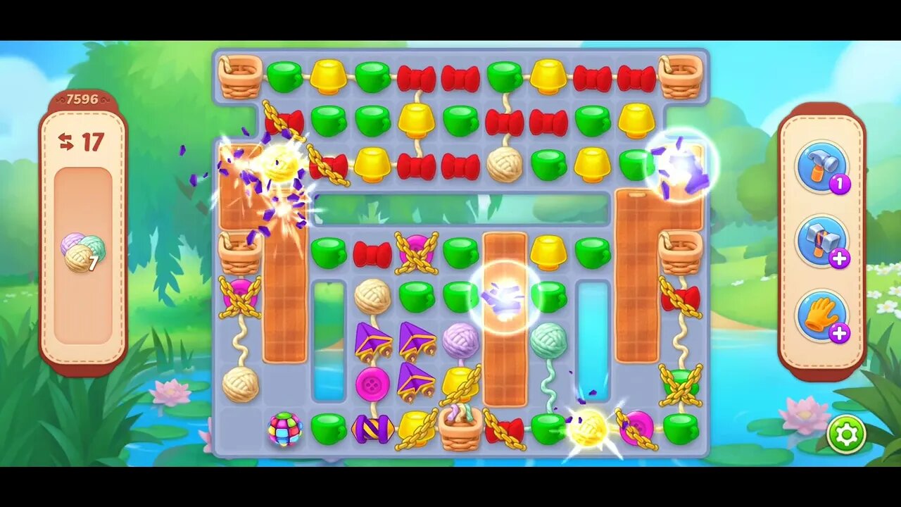 Playrix Homescapes Gameplay Walkthrough Level 7596