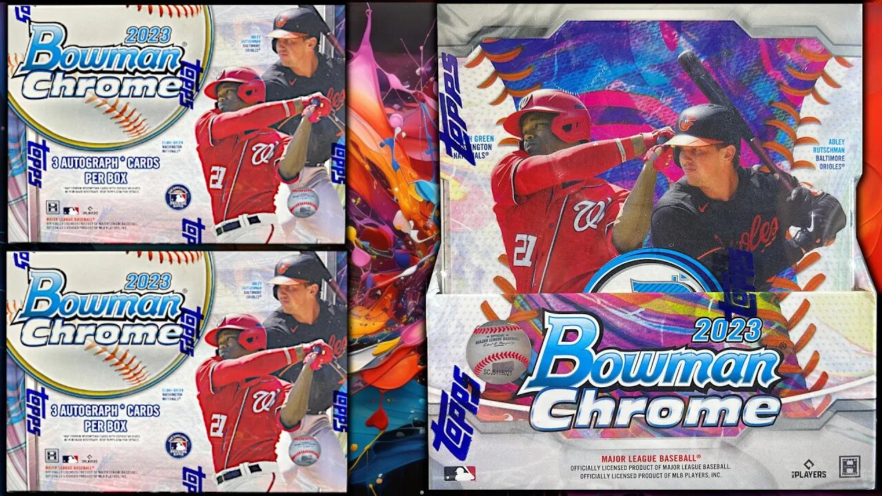 LIVE NEW 2023 BOWMAN CHROME Hobby & HTA CASE Breaks ~ Baseball Card Boxes