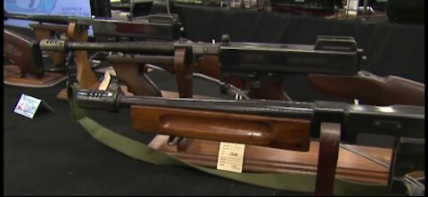 Gun sales down compard to January