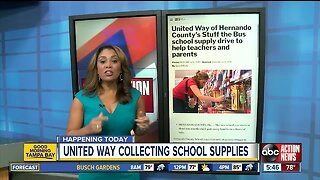 Stuff the Bus school supply drive to help teachers and parents