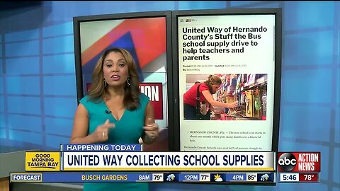 Stuff the Bus school supply drive to help teachers and parents