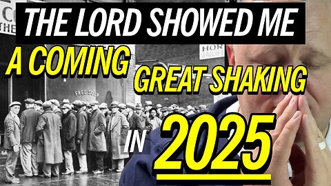 The Lord warned me that a Wave of Great Shaking is Coming : A Prophetic Warning