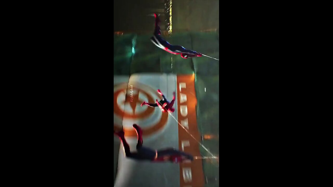 Spiderman jump all 3