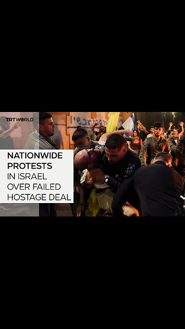 Israelis demand hostage deal in mass protests across the country