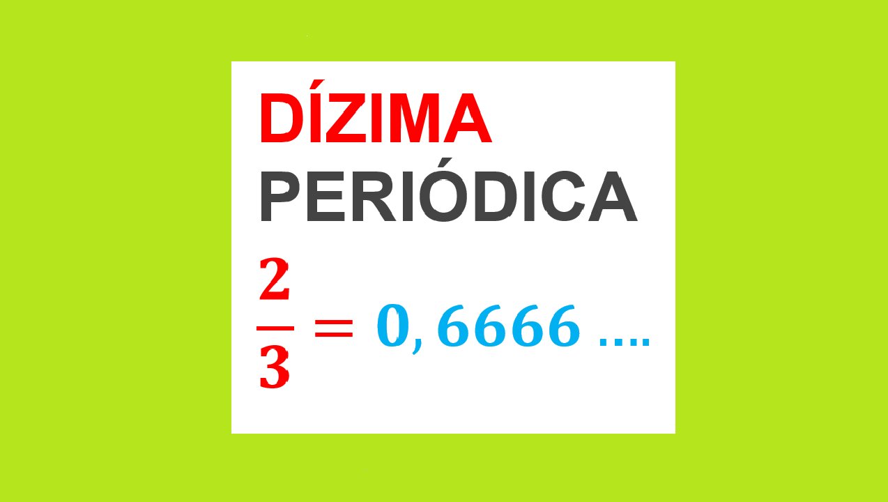 DÍZIMA PERIÓDICA - AULA 59