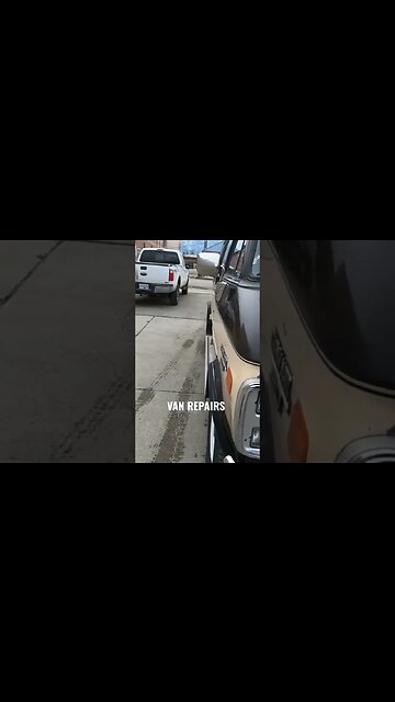 Fixing up my 1987 Get Away Van. Chevy G 20. #shorts #vanlife