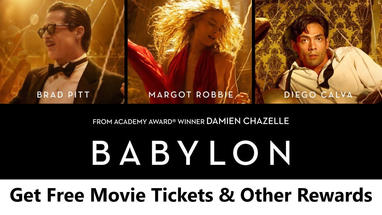 Babylon Trailer | FREE Tickets | GIVEAWAY