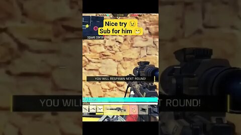 Sniper combat #cod - call of duty mobile Sniper gameplay #shorts