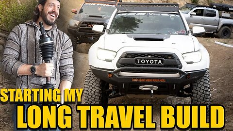 Toyota Tacoma Long Travel build starts now! Check out these new parts 🔥