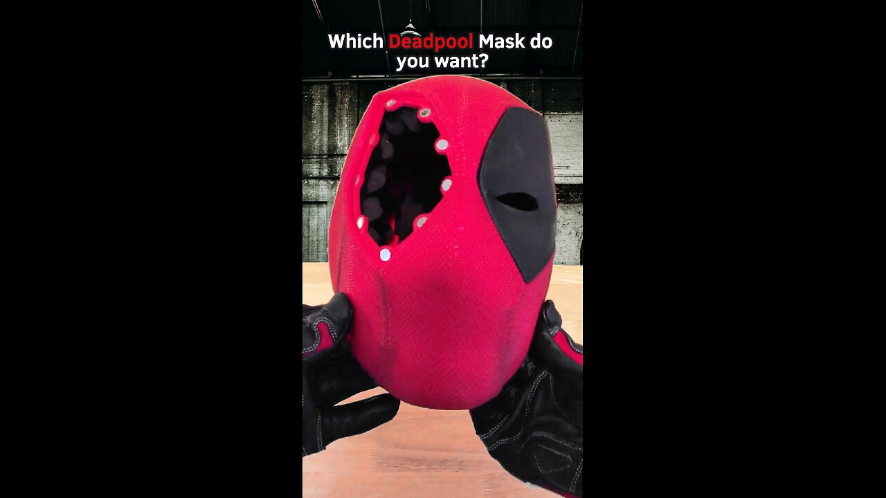 Which Mask do you want? | Favorite Mask | This is your mask #dudepool #deadpool