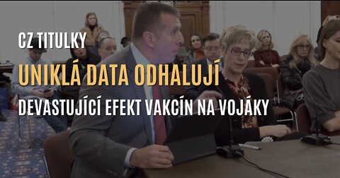 Uniklá data odhalují devastující efekt covid vakcín na armádní složky (CZ TITULKY)