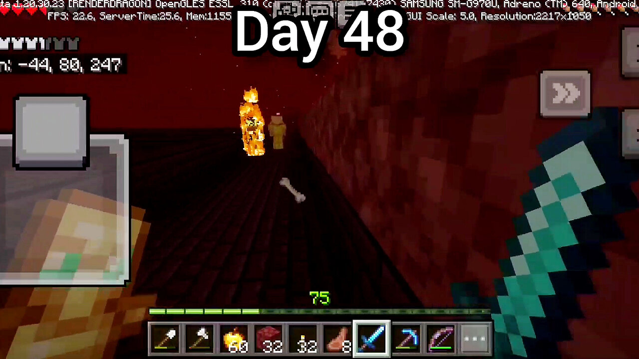 Week 7 of 100 days in ‎@toycat worse rated default seed (Natural Regen off) POCKET EDITION!!!