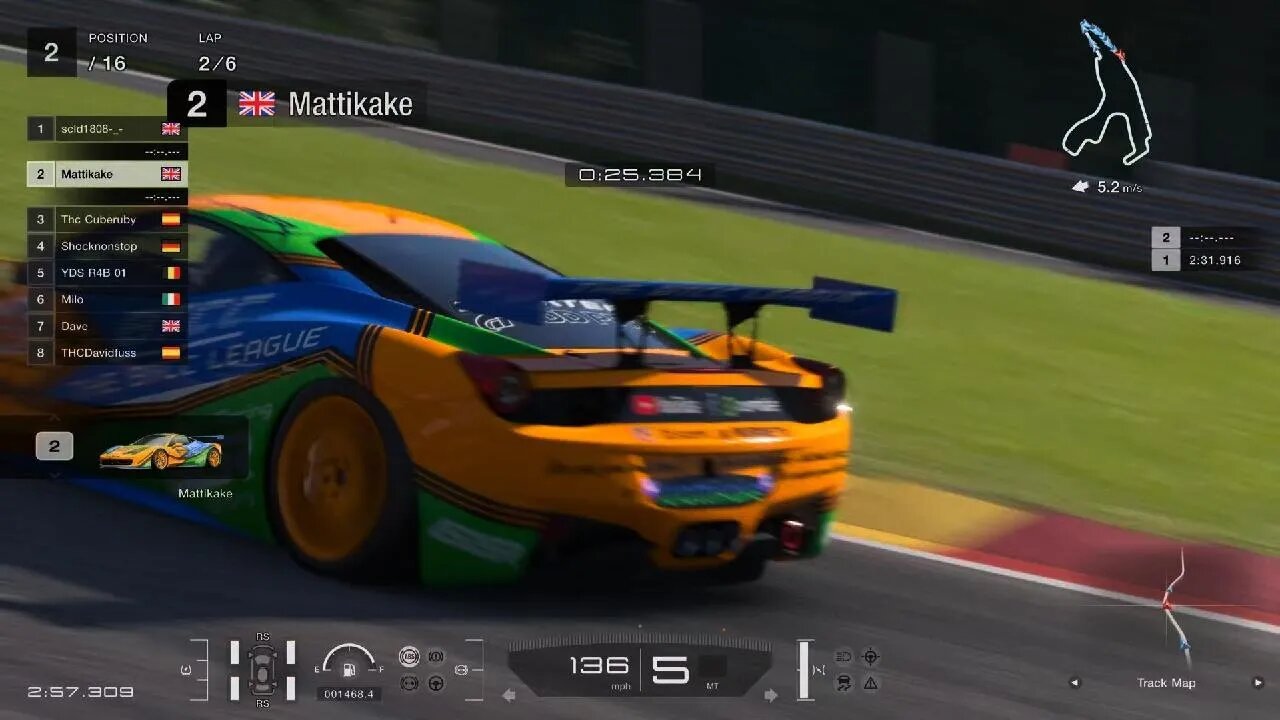 GT7 furious pace battle trading fastest laps until...