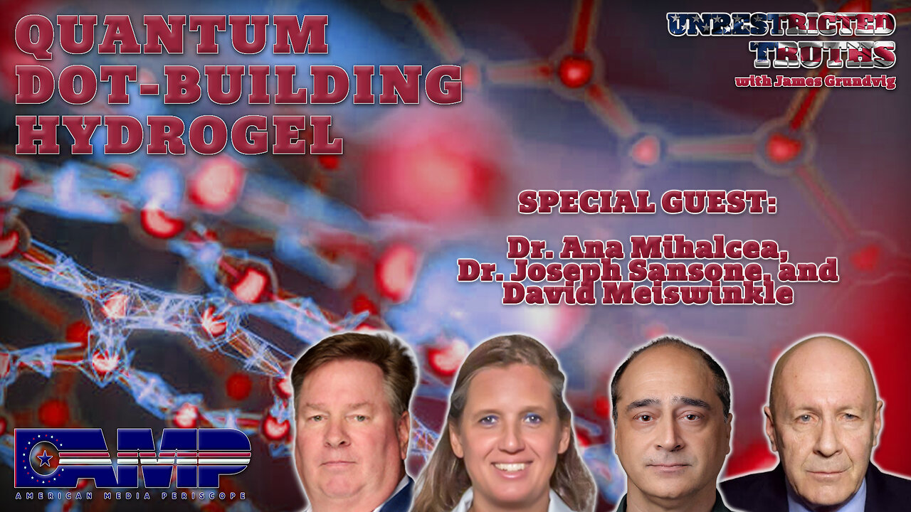 Quantum Dot-Building Hydrogel with Dr. Ana Mihalcea, Dr. Joseph Sansone, and David Meiswinkle | Unrestricted Truths Ep. 424