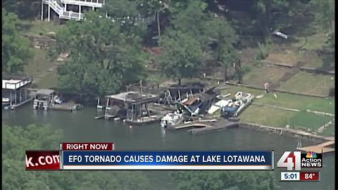 EF-O tornado rolls through Lake Lotawana