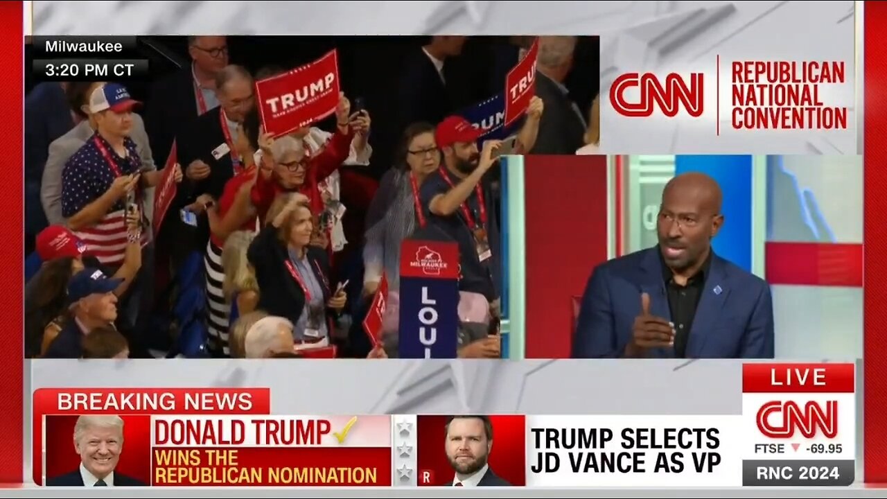 Van Jones Fear Mongers Over JD Vance VP Pick