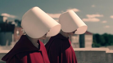 The pro choice crowd play on handmaid’s tale