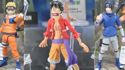 S.H.FIGUARTS MONKEY.D.LUFFY -THE RAID ON ONIGASHIMA- NARUTO & SASUKE