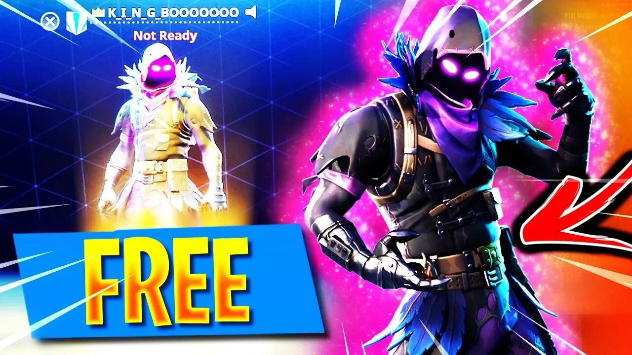 How To Get FREE NEW “RAVEN SKIN" in Fortnite! FREE RAVEN OUTFIT! “FREE RAVEN” STARTER PACK FORTNITE!