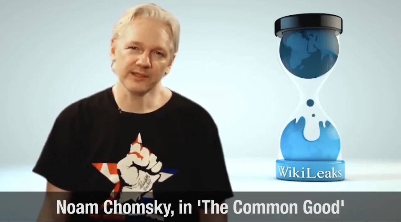 TSVN176 10.2021 Julian Assange Discusses Noam Chomskey In “The Common Good”