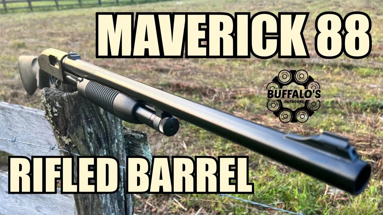 Maverick 88 Fully Rifled Slug Gun