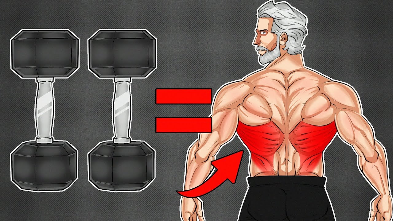 "7 Dumbbell-Only Lat Exercises You're NOT Doing (men over 40)💪...