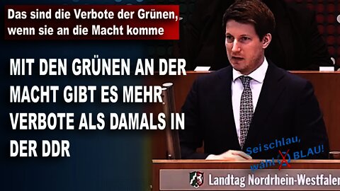 Das sind die Verbote der Grünen, wenn sie an die Macht komme Dr. Martin Vincenz, AfD