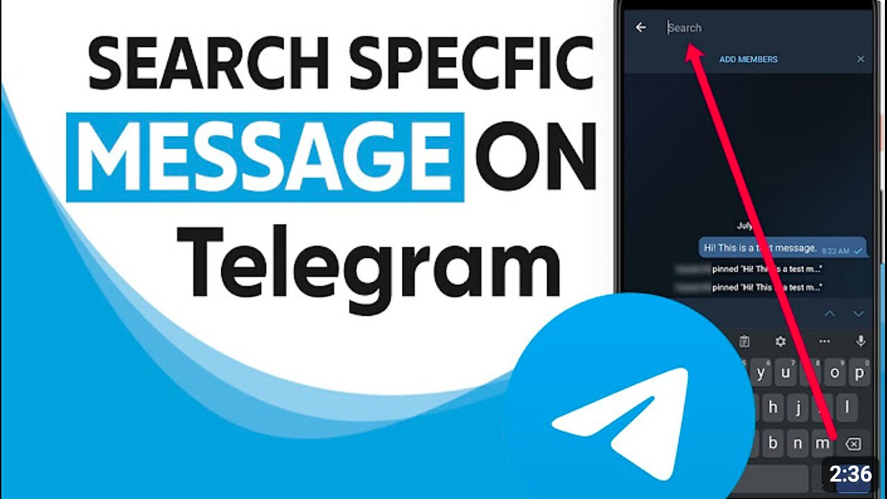 How to Search Specific Messages Posts on Telegram by Keyword Research