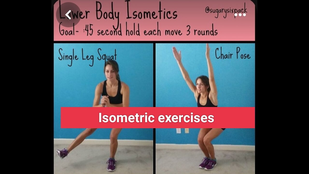 Isometric exercises