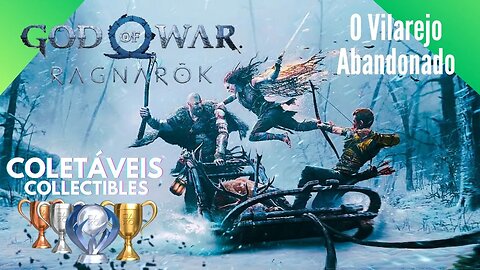 God Of War: Ragnarök: O Vilarejo Abandonado| COLETÁVEIS | COLLECTIBLES | 4k-PTBR #40