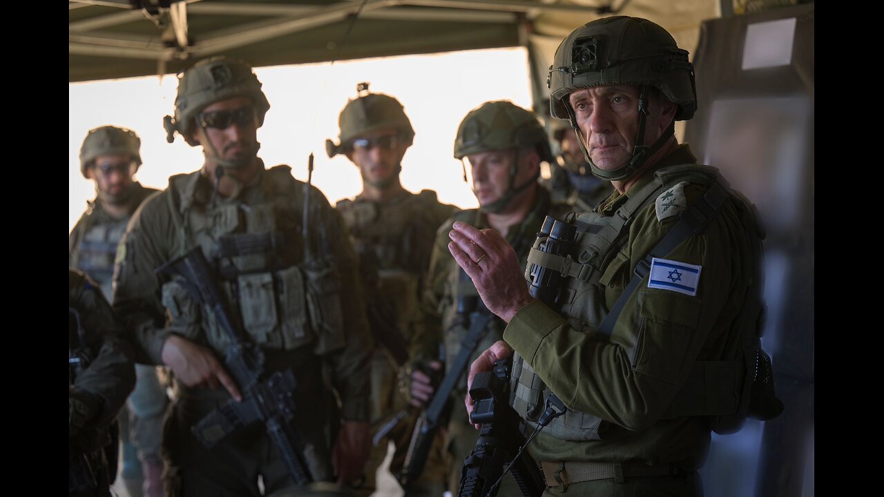 IDF: The Chief of the General Staff in the Gaza Strip: We Are Very Determined