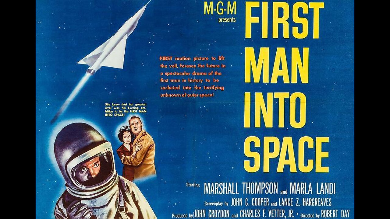 FIRST MAN INTO SPACE 1959 Astronaut Horror in this Cash-In of the Quatermas FIlms FULL MOVIE in HD