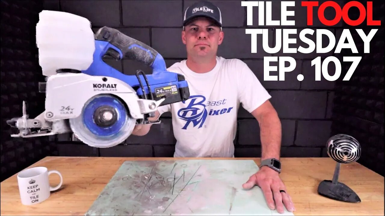 Kobalt 24V Handheld Tile Saw - The King of Them ALL!