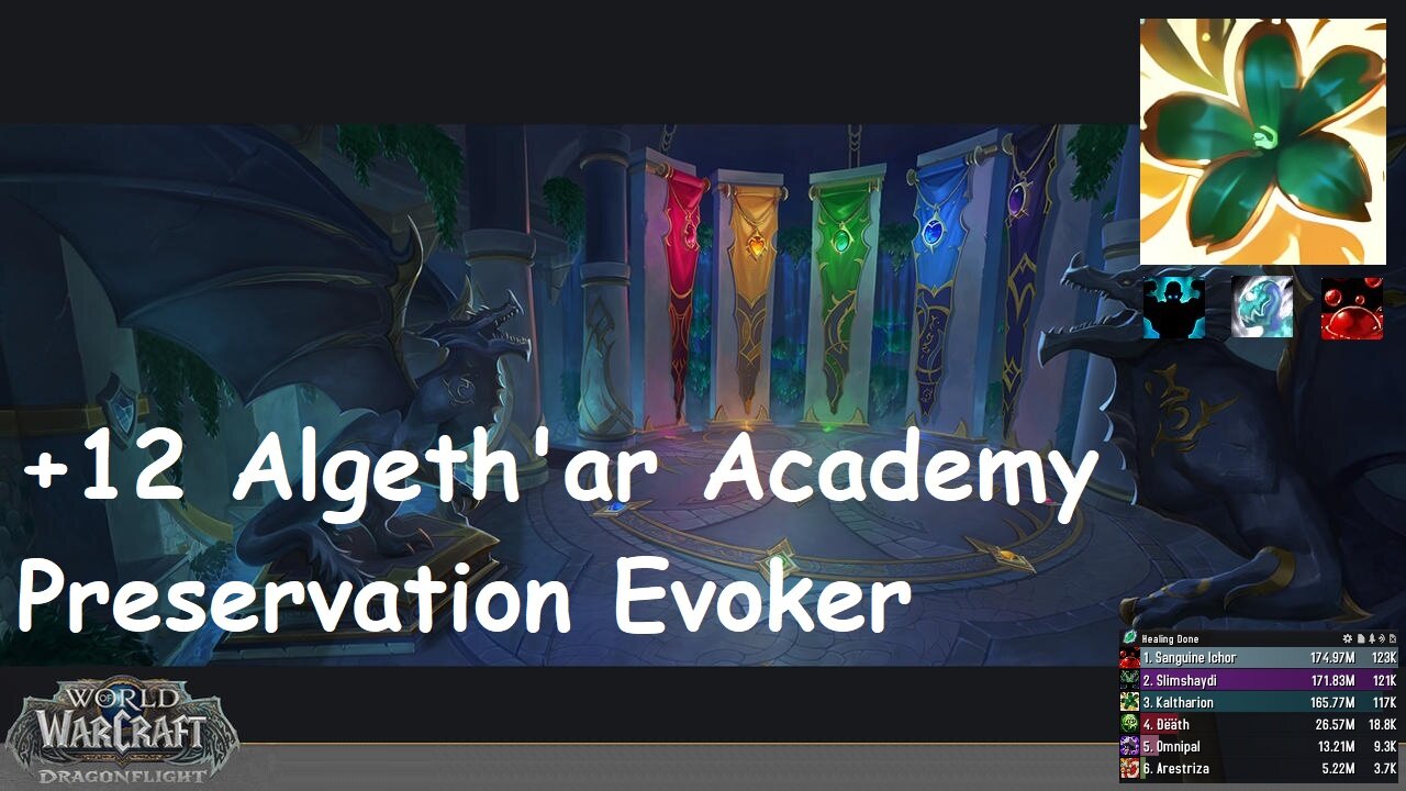 +12 Algeth'ar Academy | Preservation Evoker | Fortified | Incorporeal | Sanguine | #194