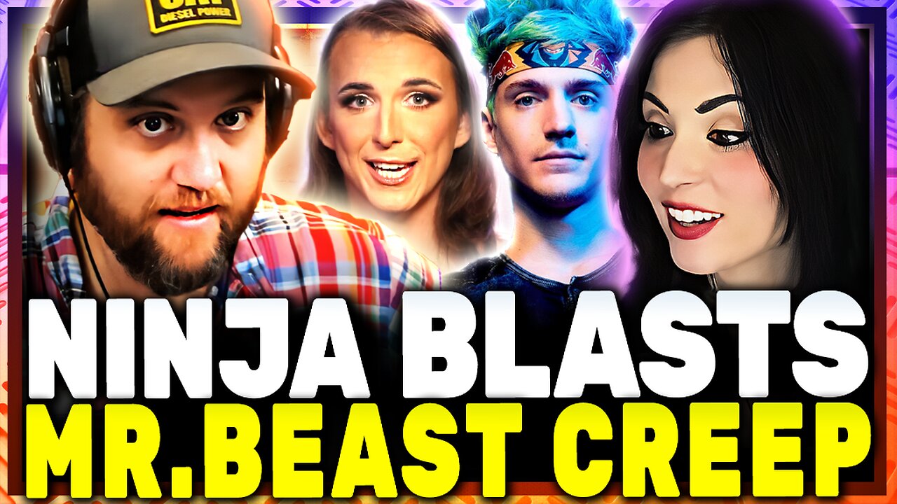 Ninja Blasts Mr. Beast Creep! w/ Melonie Mac