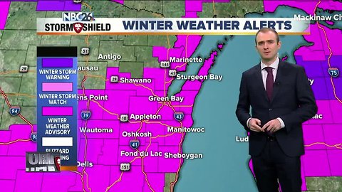 Gino Recchia NBC26 Storm Shield Weather Forecast