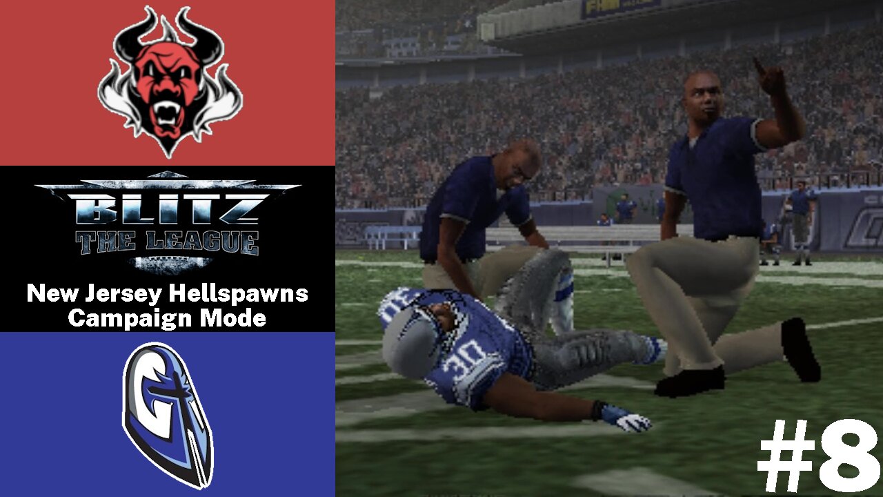 Blitz: The League | New Jersey Hellspawns Campaign Mode #8 | at Cincinnati Crusaders