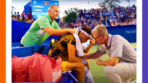 Tennis Champ Quits SUDDENLY Mid Match